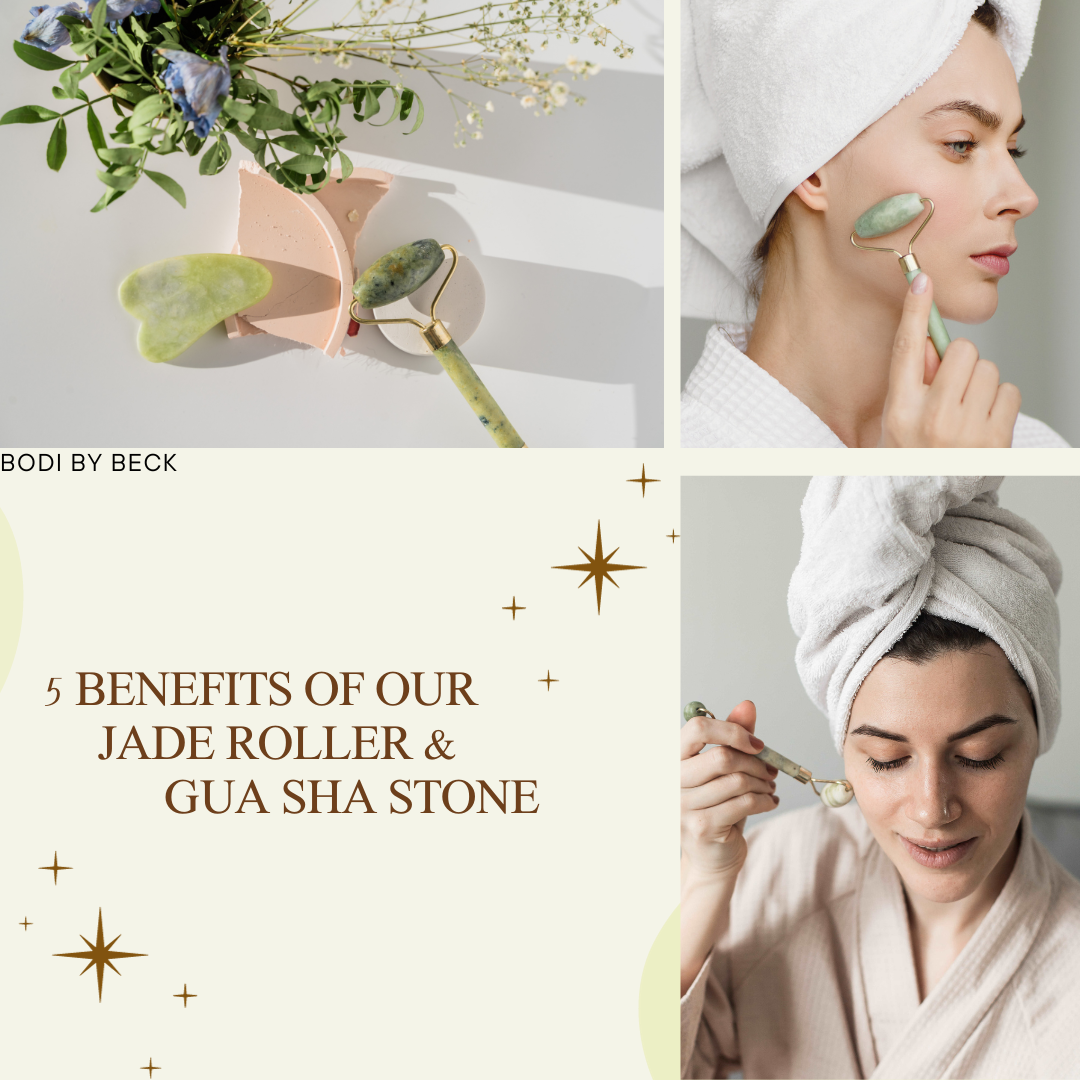 5 benefits of our Green Jade Roller and Gua Sha