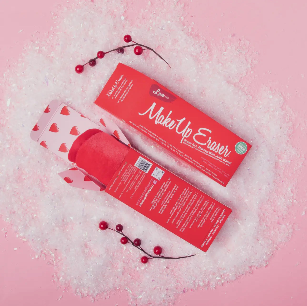 THE ORIGINAL Make Up Eraser LOVE RED